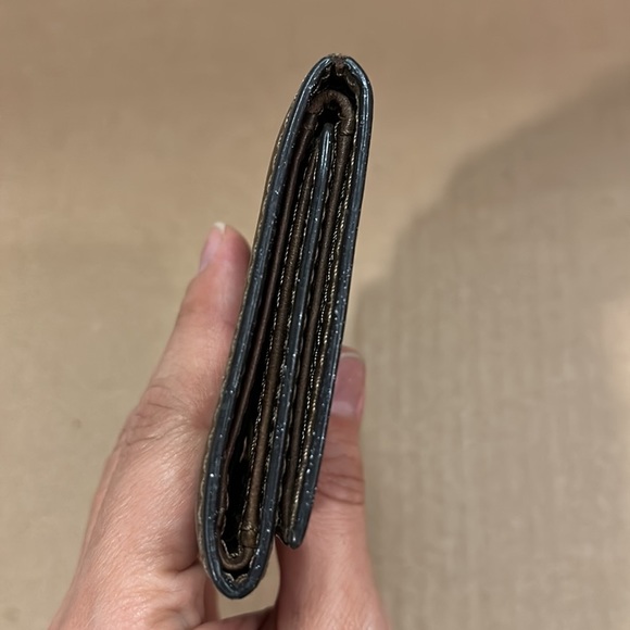 FOSSIL Men's Leather Bifold Brown Wallet with Flip ID Window - Picture 11 of 12